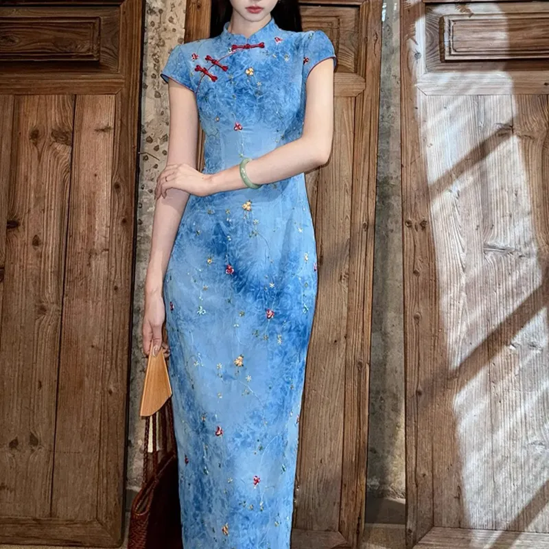 TUSHIFEI Short Sleeved Dress Women's-1