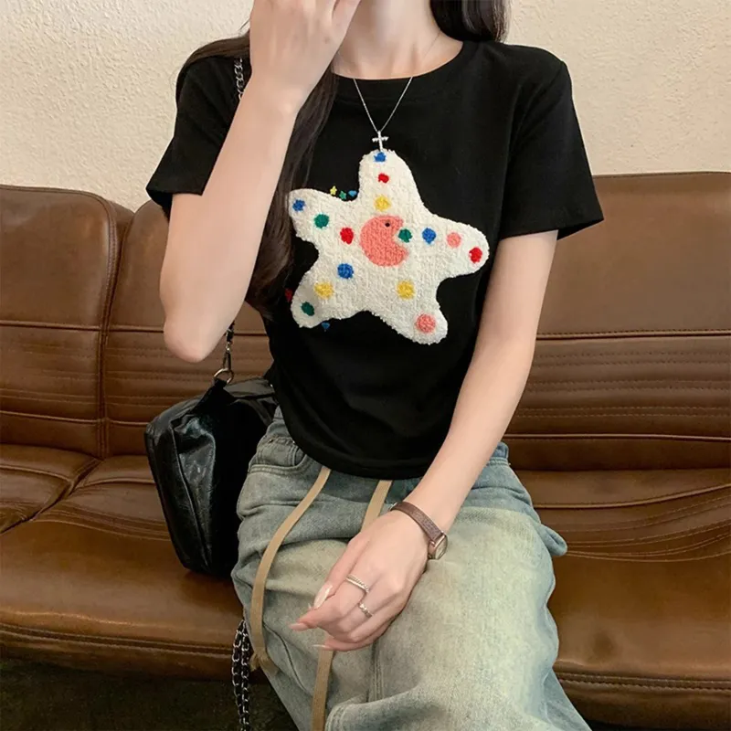 TUSHIFEI Regular T Shirt Women's-1