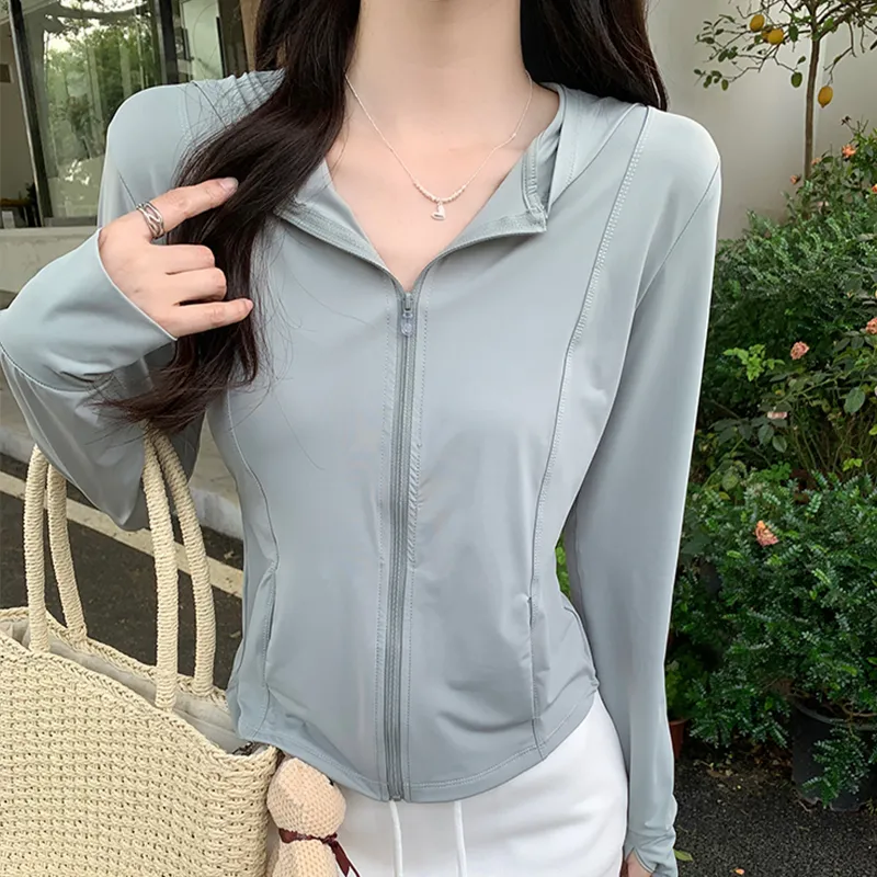 TUSHIFEI Cropped Coats Women's-12