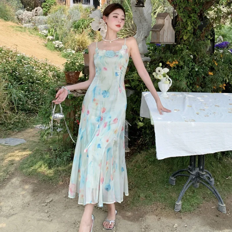 TUSHIFEI Slip Dresses Women's Image Color+Hair Tie Included-3