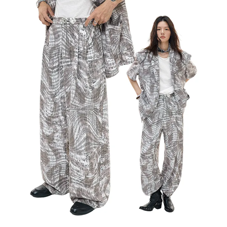 WULISHAONIAN Suit Trouser Unisex-3