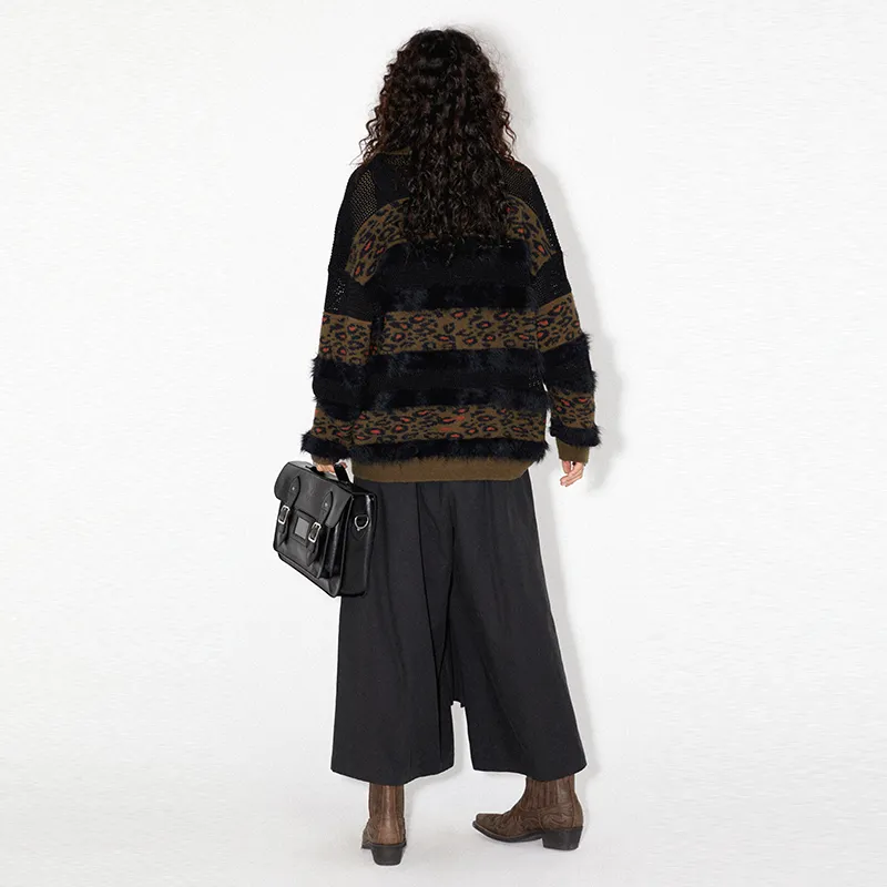 WULISHAONIAN Skirt Unisex Black-1