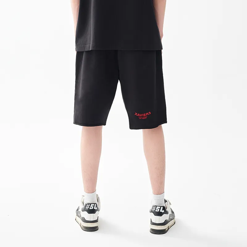 Xavier3 Casual Shorts Unisex Black-3