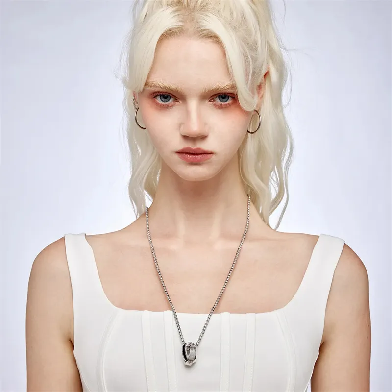 Guuka Stainless Steel Necklaces Unisex-9