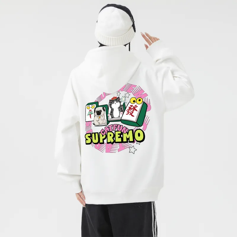Supremo Cat Sweatshirts Unisex-5