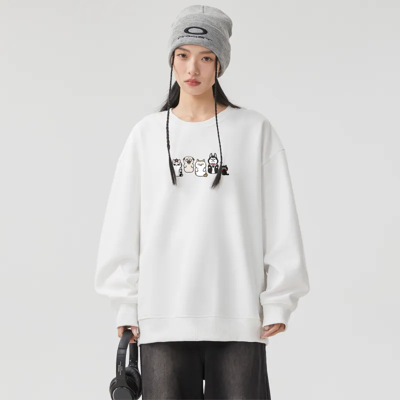 Supremo Cat Sweatshirts Unisex-4