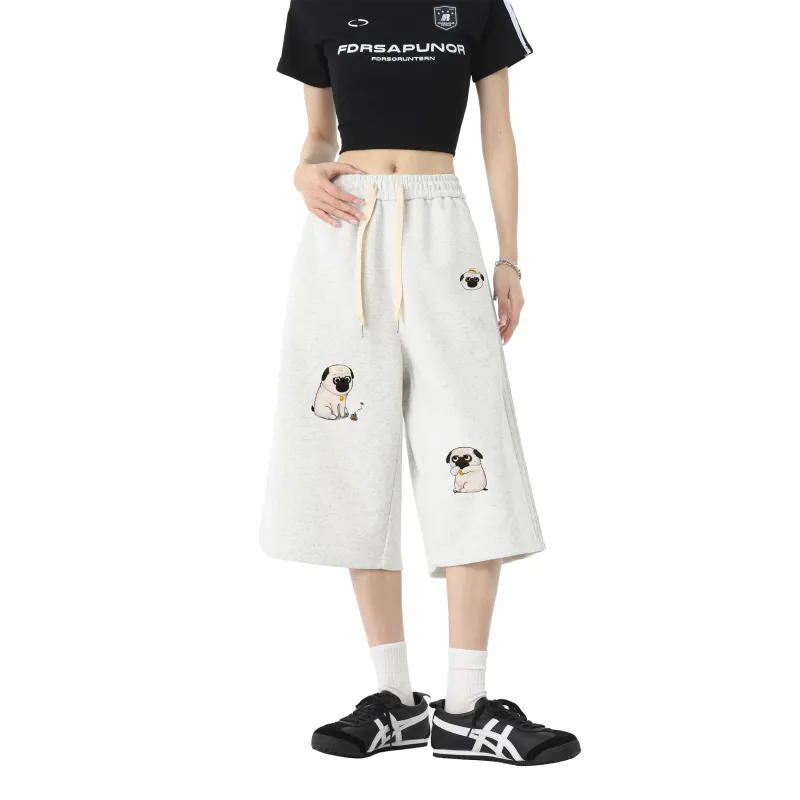 Supremo Cat Casual Shorts Women's-1