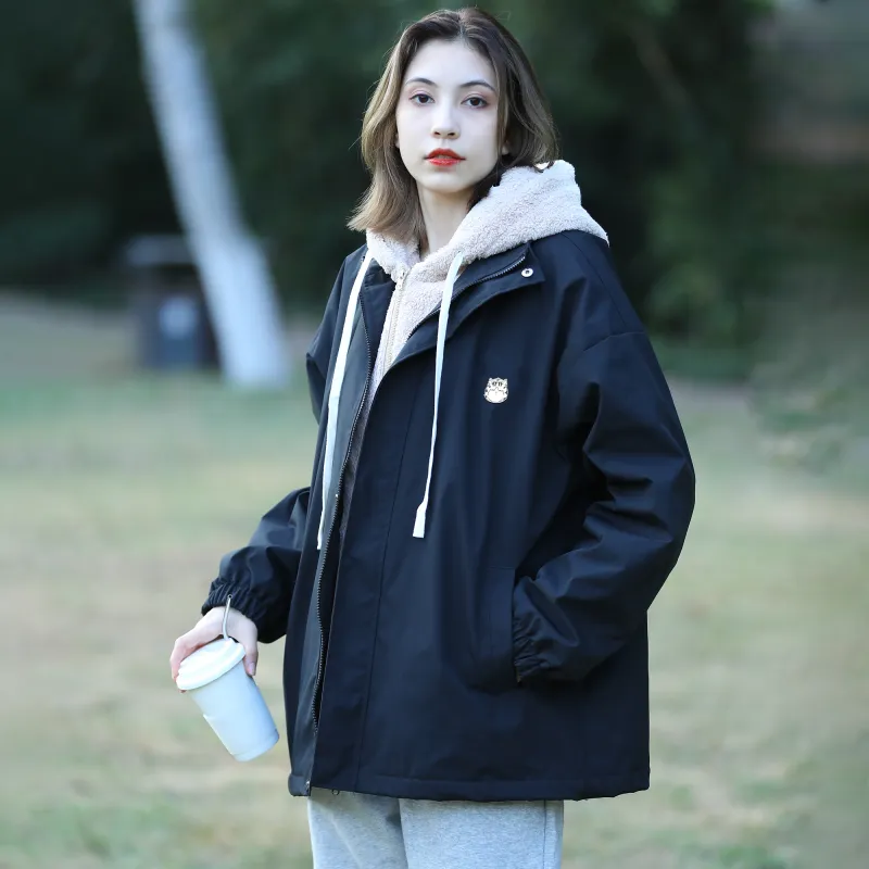 Supremo Cat Jackets Coats Unisex-2