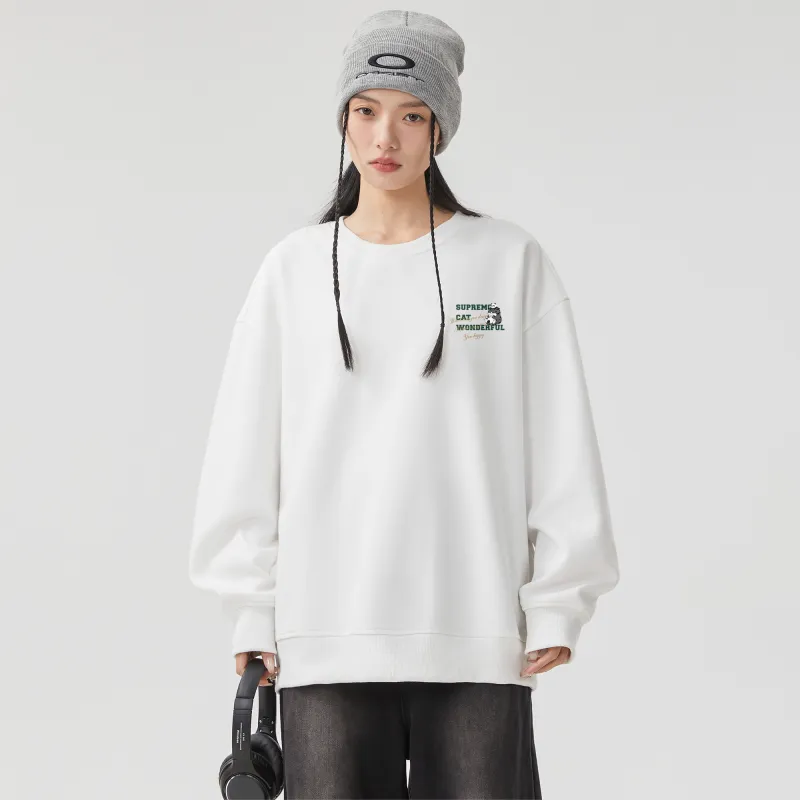 Supremo Cat Sweatshirts Unisex-4
