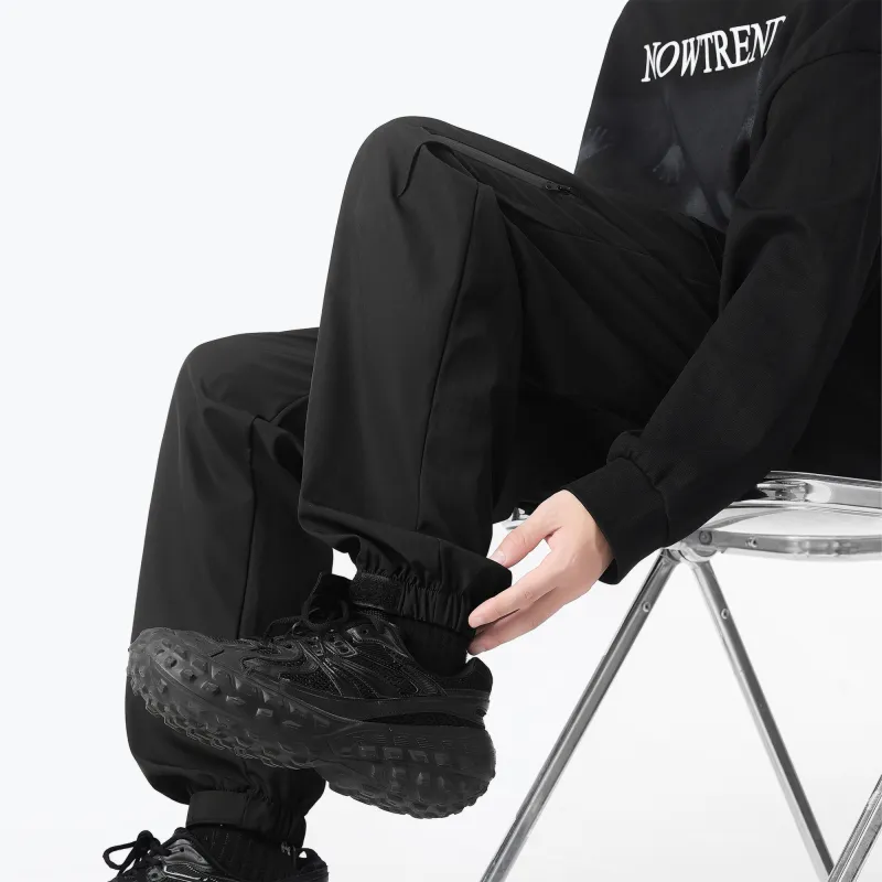 Supremo Cat Windbreaker Pants Unisex Black-6
