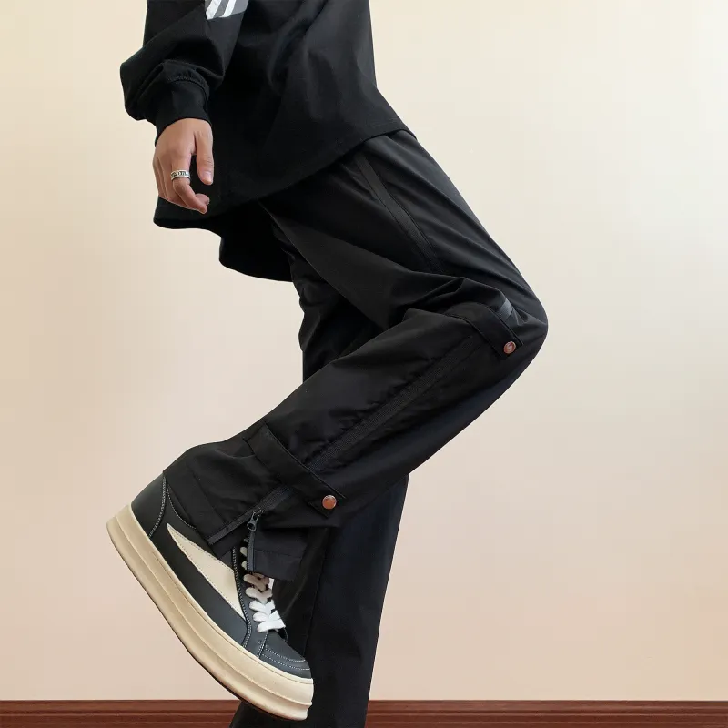 Supremo Cat Casual Pants Unisex Black-3