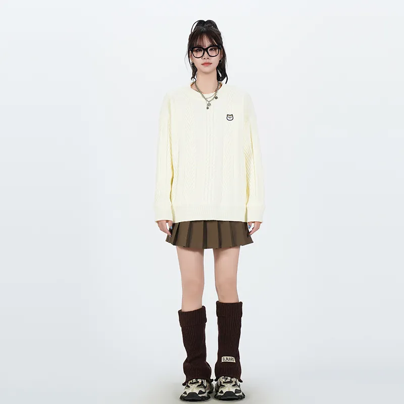 Supremo Cat Sweaters Unisex-5