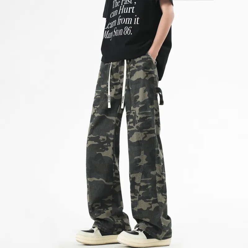 Supremo Cat Jeans Unisex Camouflage-2