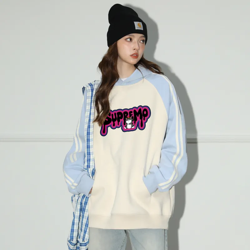 Supremo Cat Sweatshirt Jacket Unisex-15
