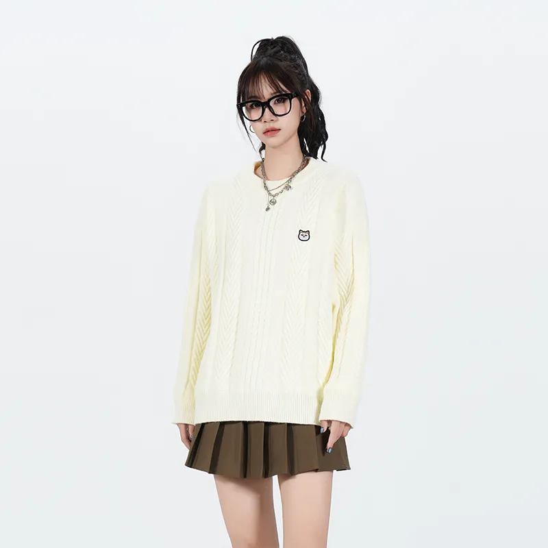 Supremo Cat Sweaters Unisex-4