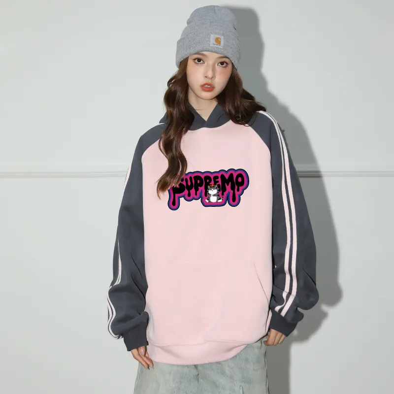Supremo Cat Sweatshirt Jacket Unisex-19