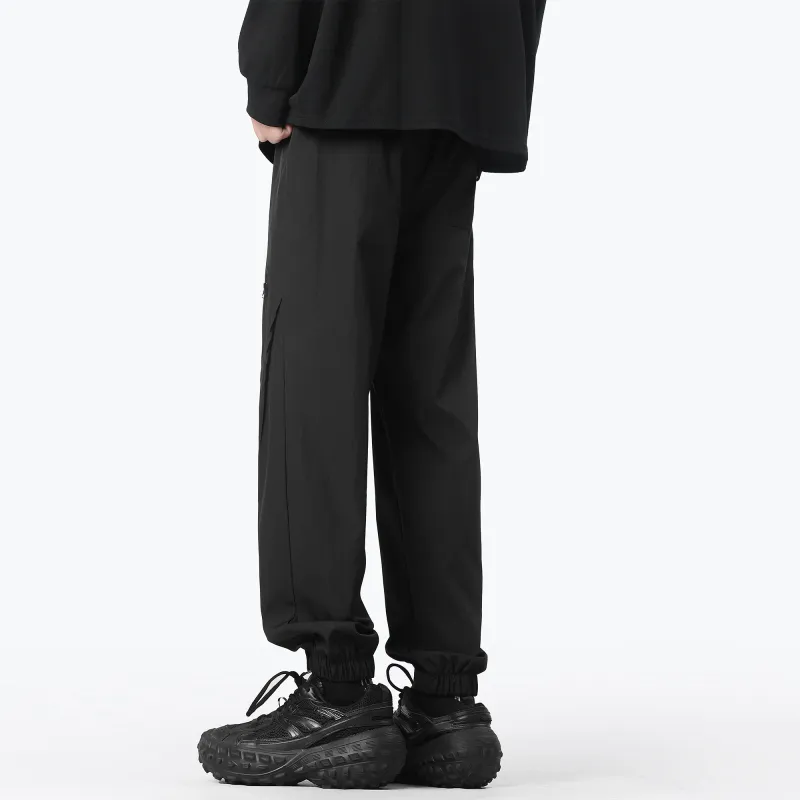 Supremo Cat Windbreaker Pants Unisex Black-5