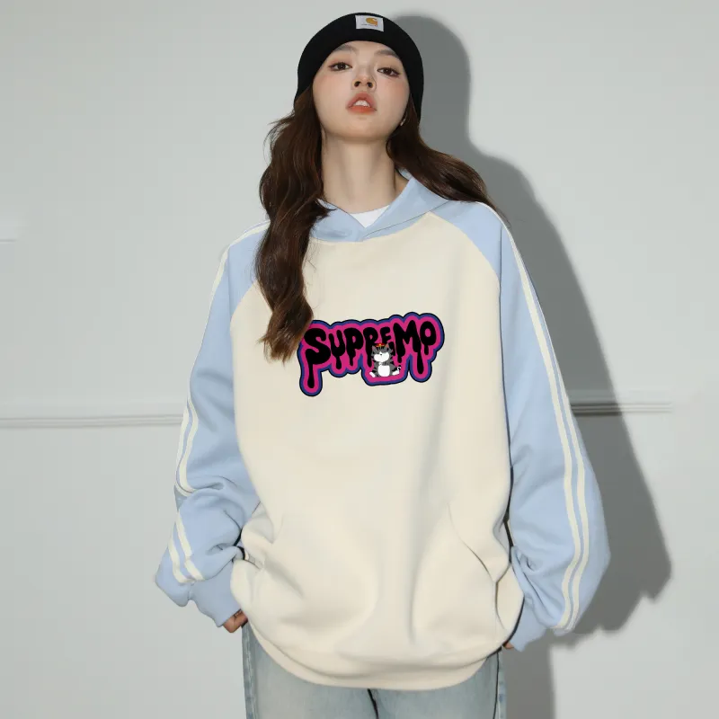 Supremo Cat Sweatshirt Jacket Unisex-14