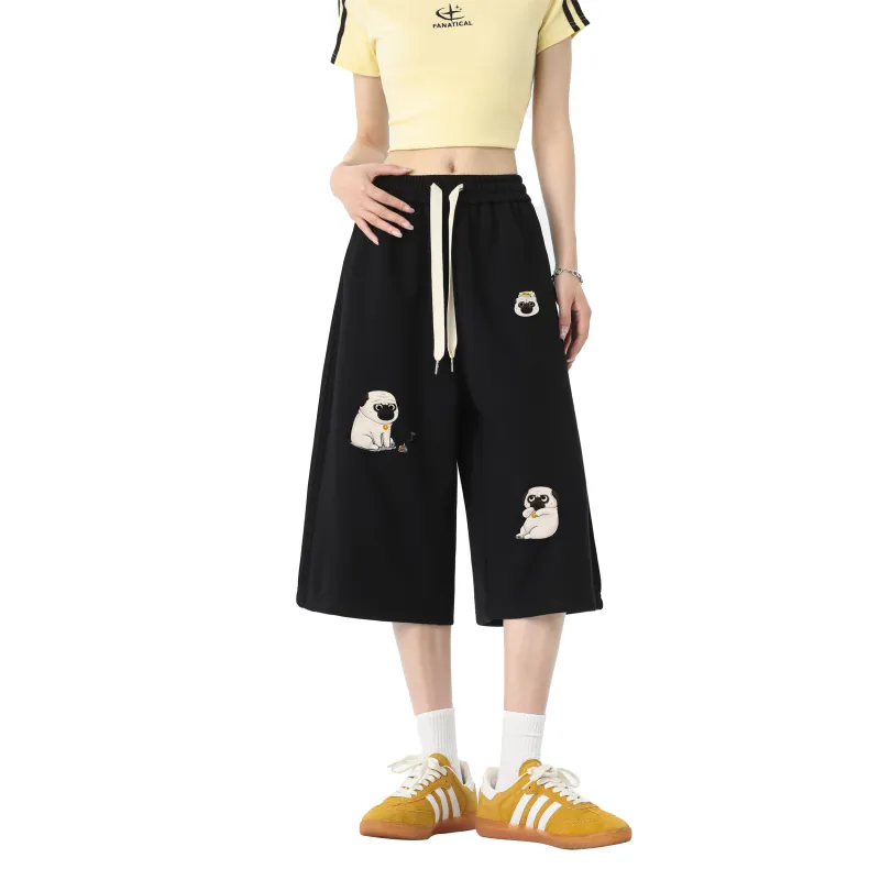 Supremo Cat Casual Shorts Women's-6