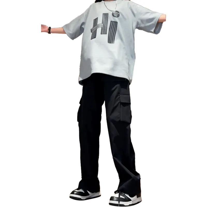 Supremo Cat Cargo Pants Unisex-13