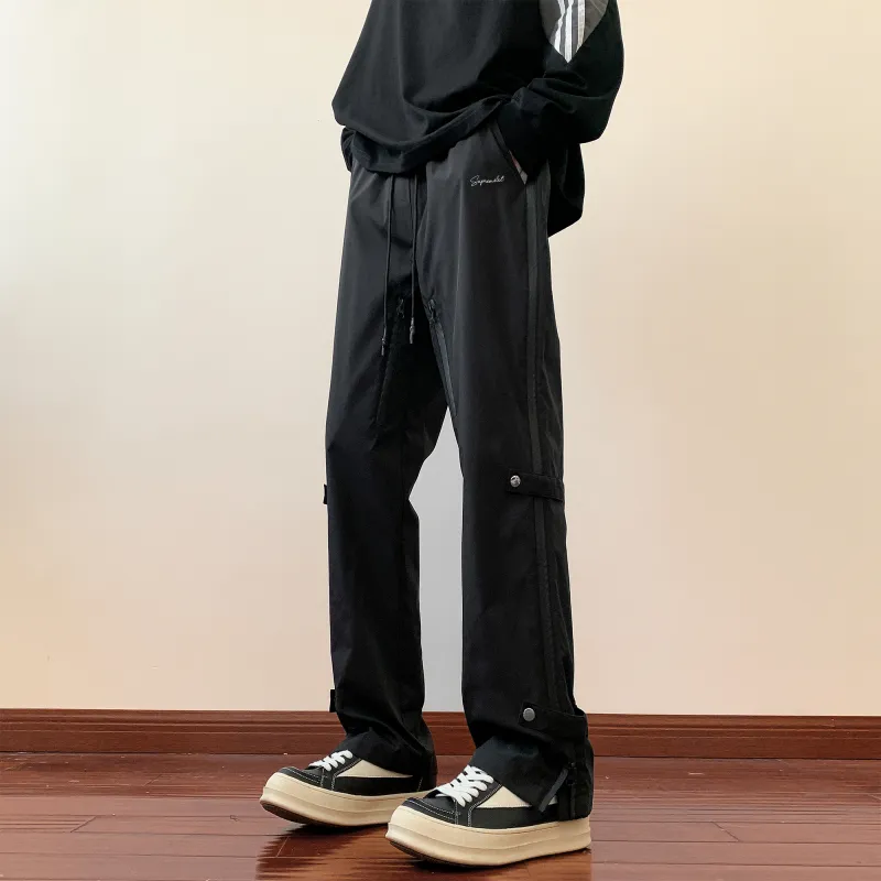 Supremo Cat Casual Pants Unisex Black-2