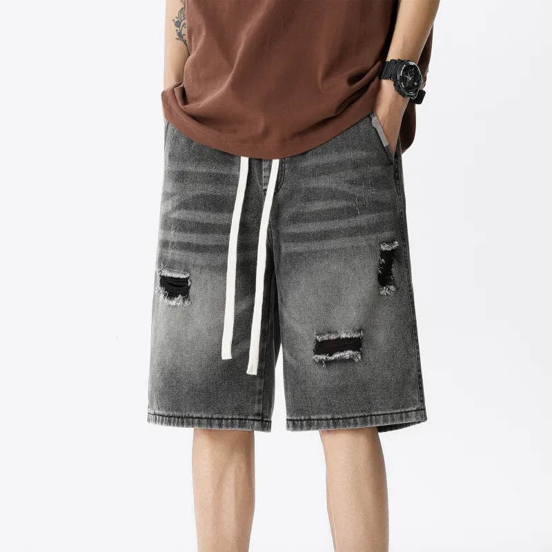 HONOR OF KINGS Denim Shorts Unisex-8