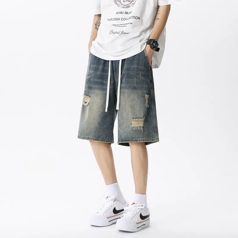 HONOR OF KINGS Denim Shorts Unisex-4