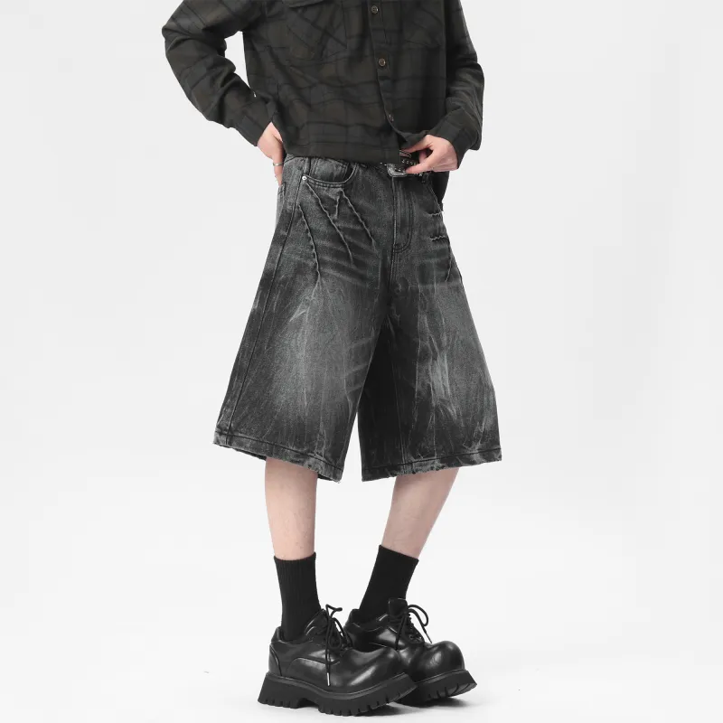 HONOR OF KINGS Denim Shorts Slogan Section Unisex-8