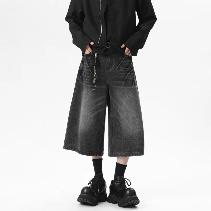 HONOR OF KINGS Denim Shorts Unisex-4