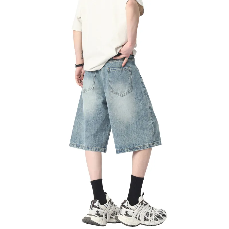 HONOR OF KINGS Denim Shorts Slogan Section Unisex-1
