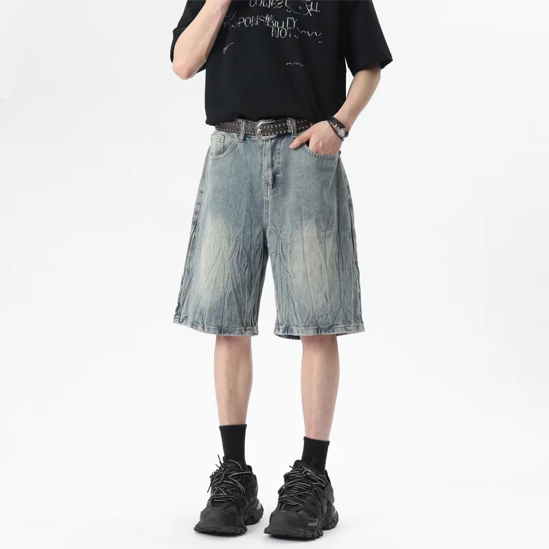 HONOR OF KINGS Denim Shorts Sun Wukong Model Unisex-4