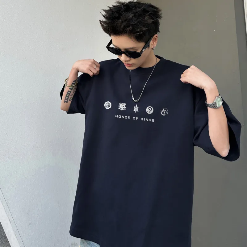 HONOR OF KINGS Short Sleeved T Shirts Hero Logo Unisex-29