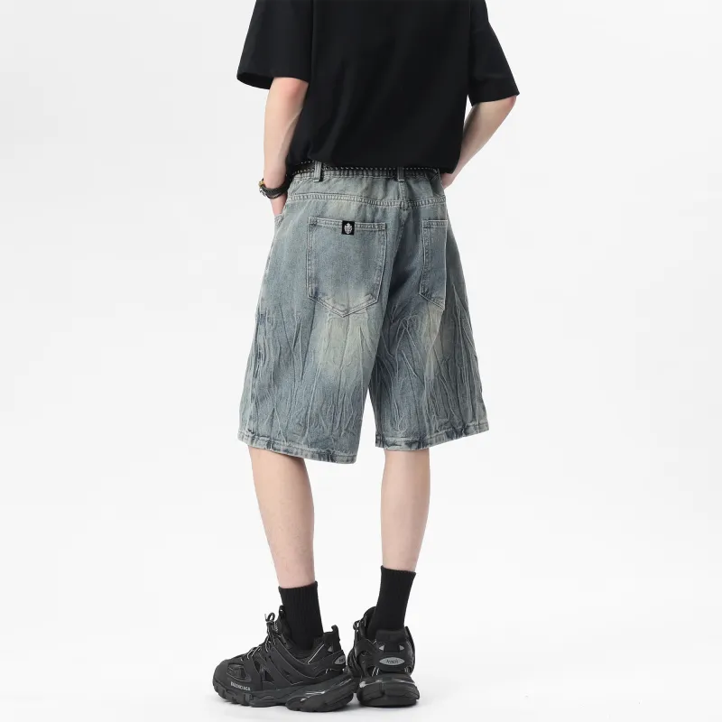 HONOR OF KINGS Denim Shorts Sun Wukong Model Unisex-2