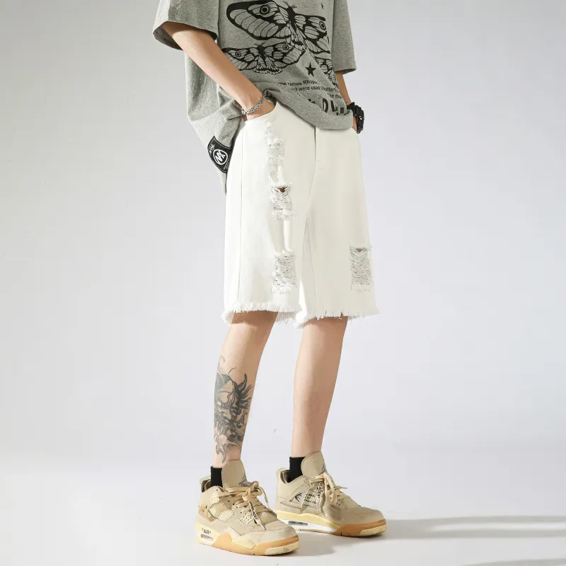 HONOR OF KINGS Denim Shorts Unisex-4