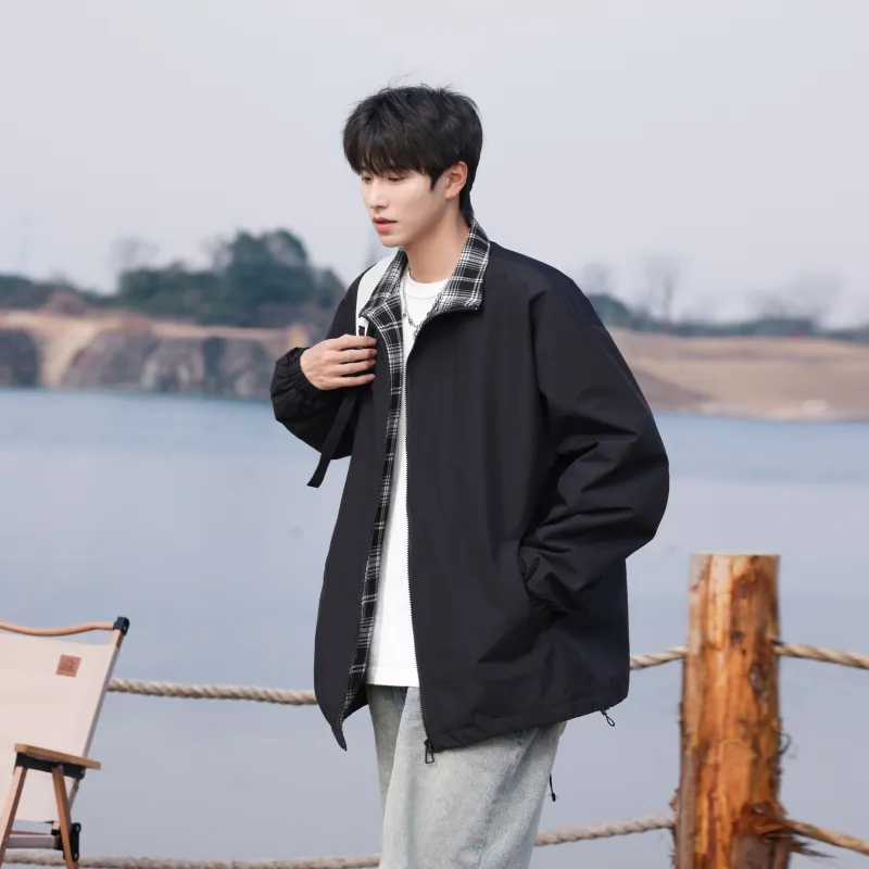 TESTUNG Fall Classic And Versatile Jackets & Coats Unisex-12