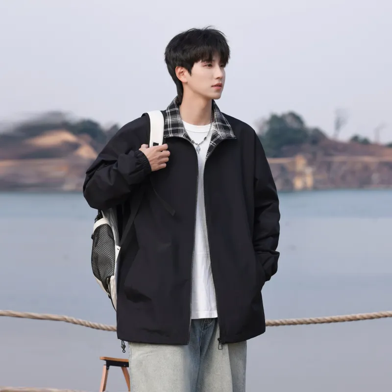 TESTUNG Fall Classic And Versatile Jackets & Coats Unisex-9