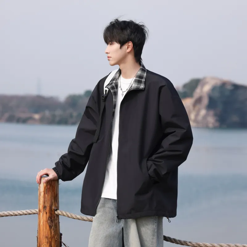 TESTUNG Fall Classic And Versatile Jackets & Coats Unisex-8