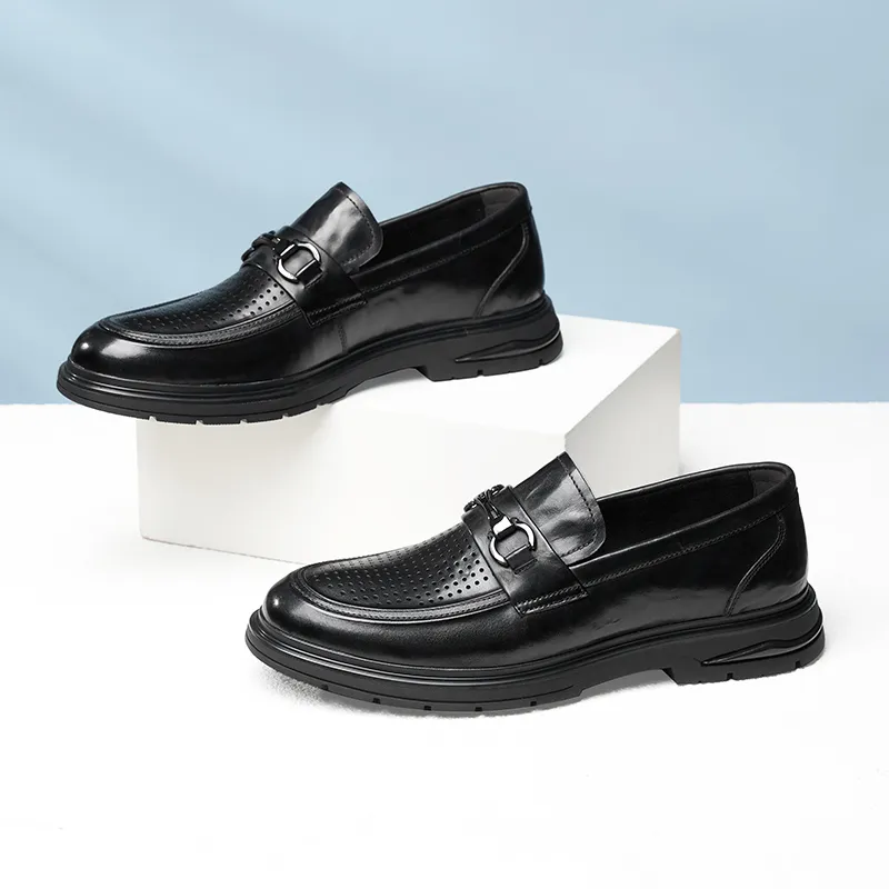 AOKANG Casual Shoes Men's Black-5