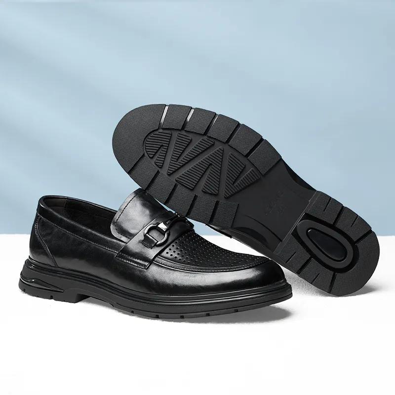 AOKANG Casual Shoes Men's Black-7