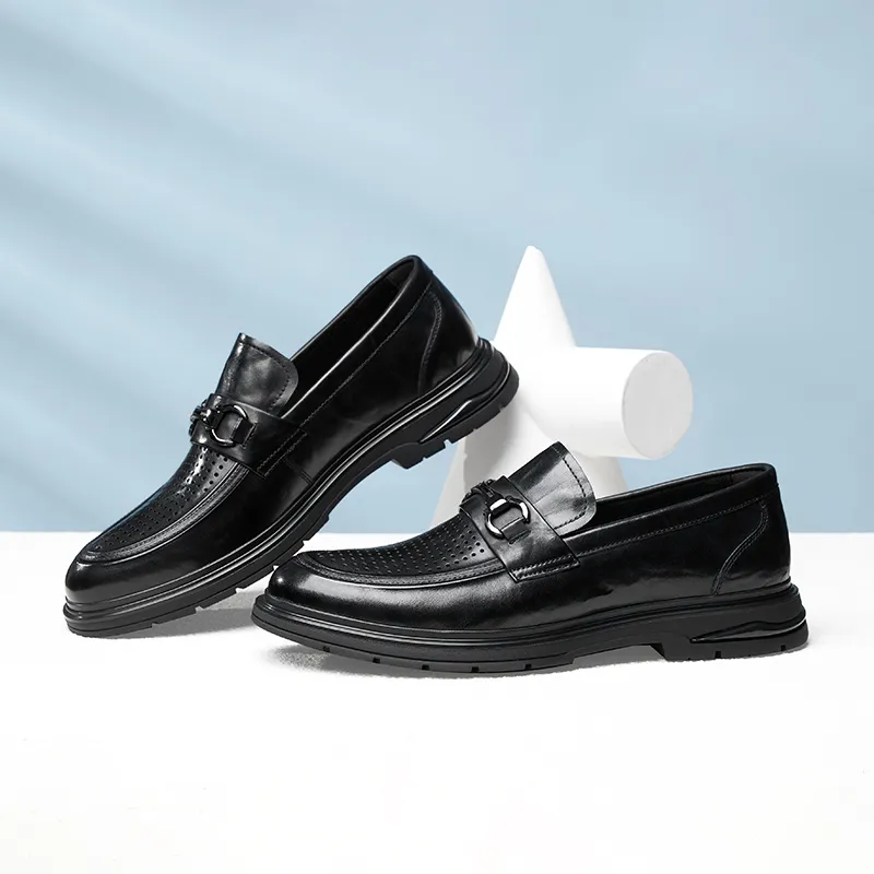 AOKANG Casual Shoes Men's Black-6