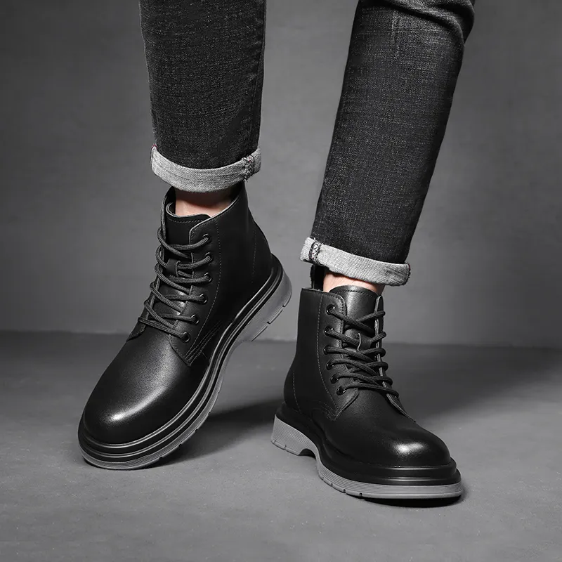 AOKANG Martin Boots Men-2