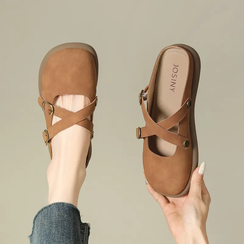 JOSINY Slip Resistant Quick Dry Closed Toe Slippers Women's-7