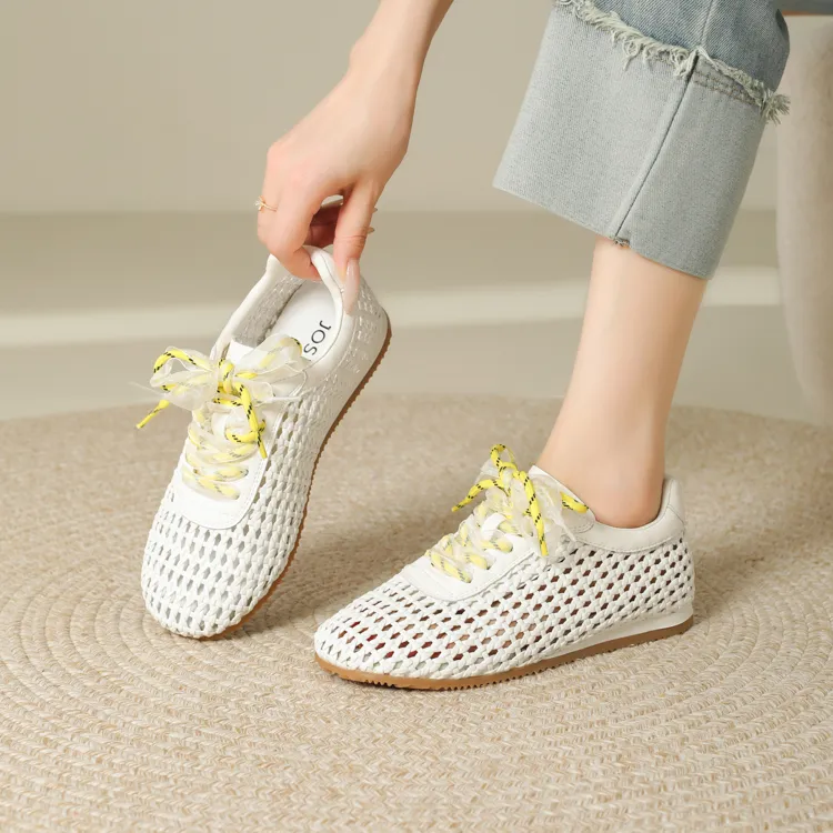 JOSINY Low Top Casual Shoes Women's Ecru Gift Box Set-1