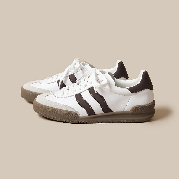 JOSINY Vintage German Army Trainers Lightweight Low Top Skateboard Shoes Women's-3