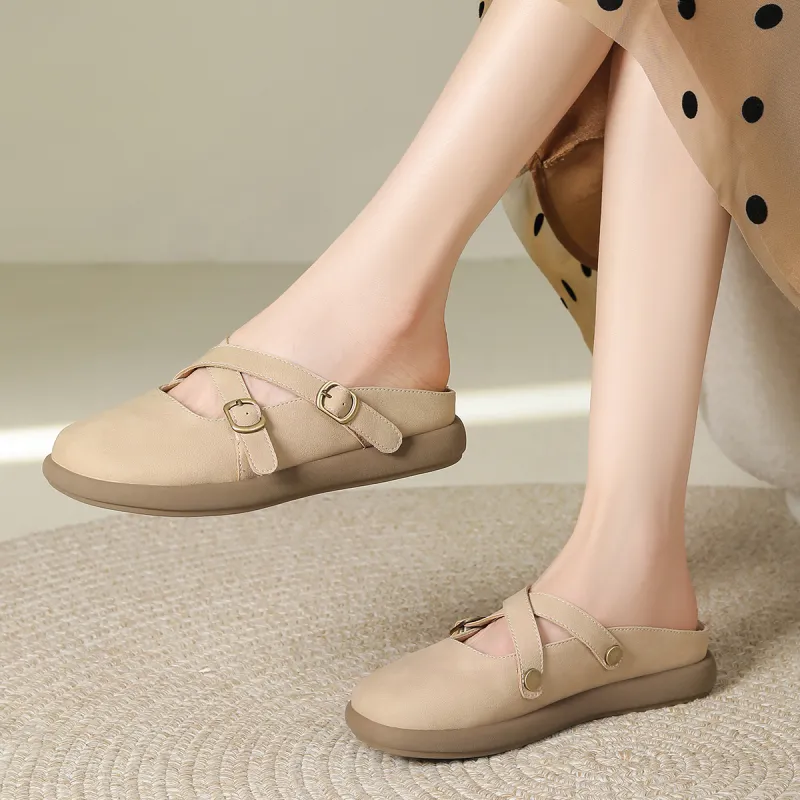JOSINY Slip Resistant Quick Dry Closed Toe Slippers Women's-3