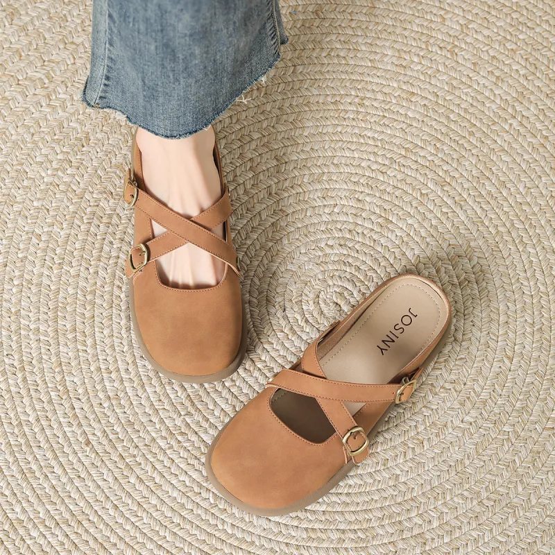 JOSINY Slip Resistant Quick Dry Closed Toe Slippers Women's-8
