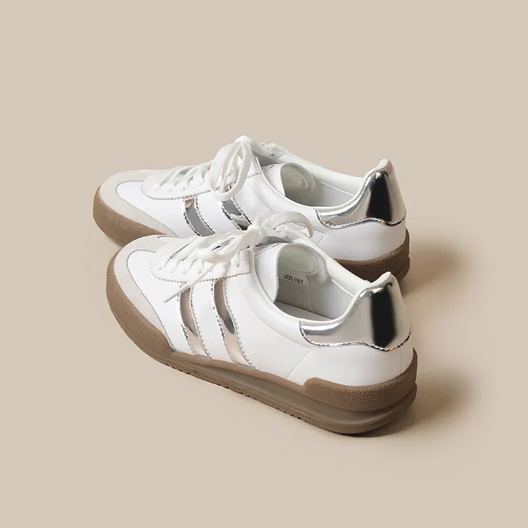 JOSINY Vintage German Army Trainers Lightweight Low Top Skateboard Shoes Women's-19