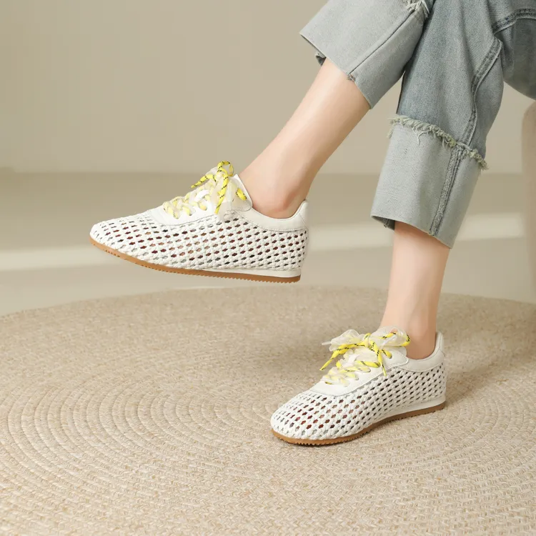 JOSINY Low Top Casual Shoes Women's Ecru Gift Box Set-3