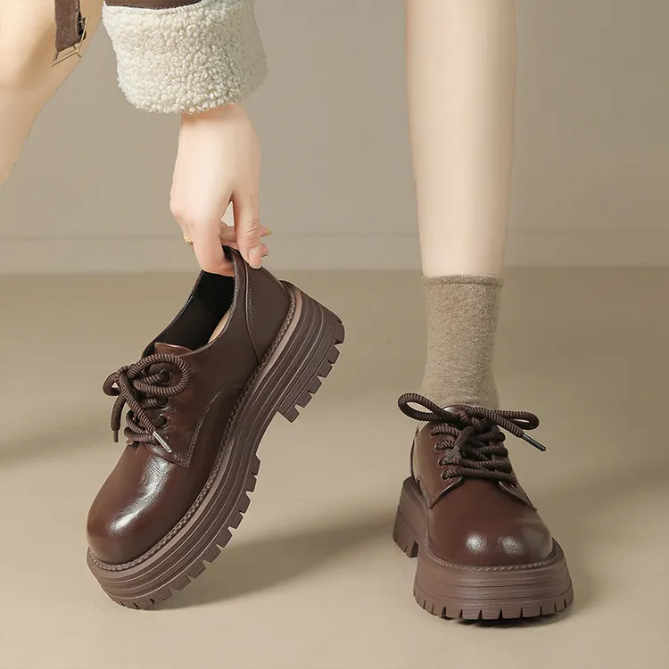 JOSINY Platform Petite Loafers Women's Casual Shoes Women's-11