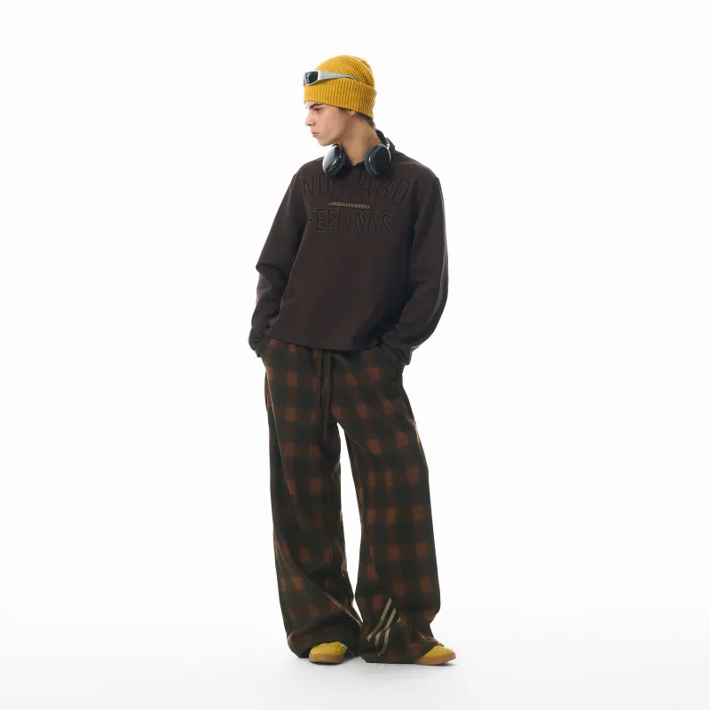 JHYQ Casual Pants Unisex Orange-6